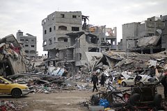 Больше половины домов в Газе разрушены израильскими бомбардировками